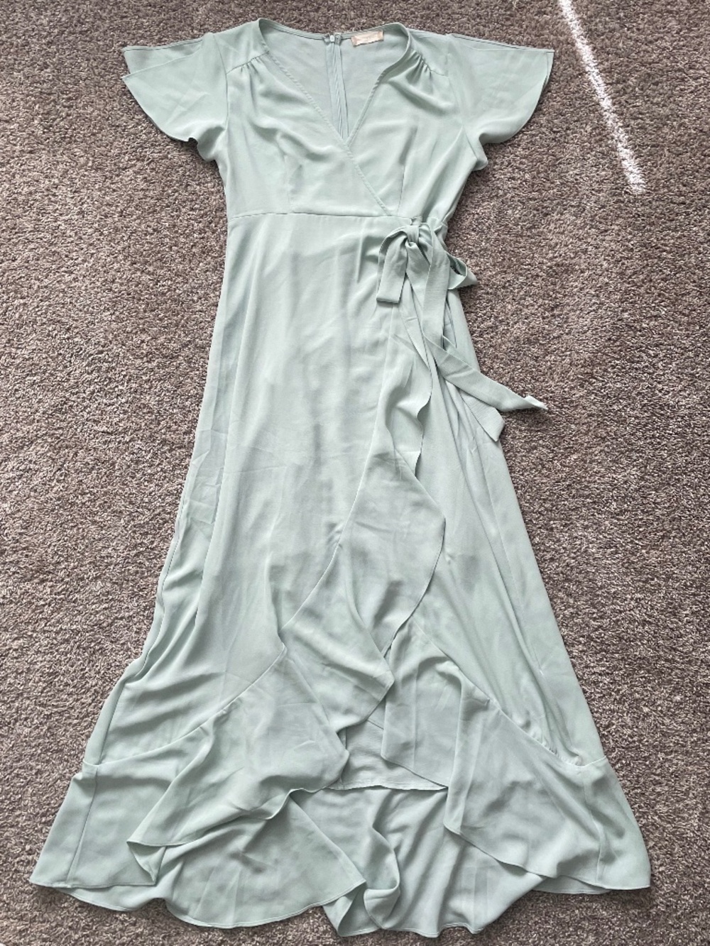 Altar’d state high-low wrap dress large